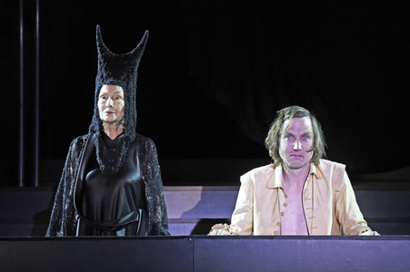 Theaterprobe 'Jedermann - Das Spiel vom Sterben des reichen Mannes' in Salzburg