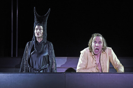Theaterprobe 'Jedermann - Das Spiel vom Sterben des reichen Mannes' in Salzburg