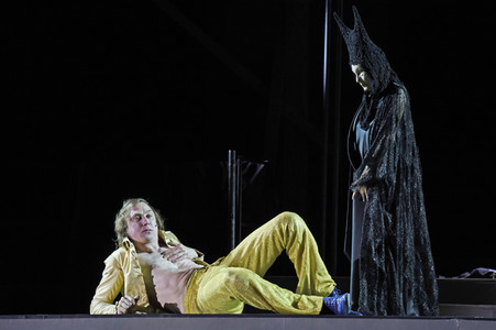 Theaterprobe 'Jedermann - Das Spiel vom Sterben des reichen Mannes' in Salzburg