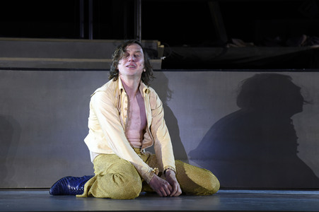 Theaterprobe 'Jedermann - Das Spiel vom Sterben des reichen Mannes' in Salzburg