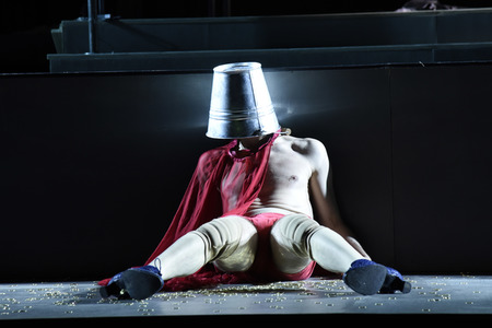 Theaterprobe 'Jedermann - Das Spiel vom Sterben des reichen Mannes' in Salzburg