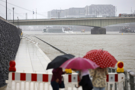 Unwetter in Köln
