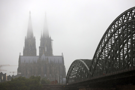 Regenfälle in Köln