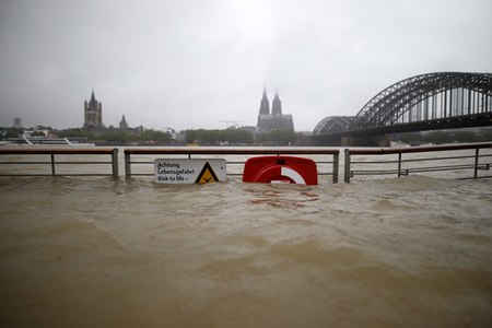 Unwetter in Köln