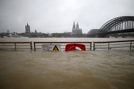 Unwetter in Köln