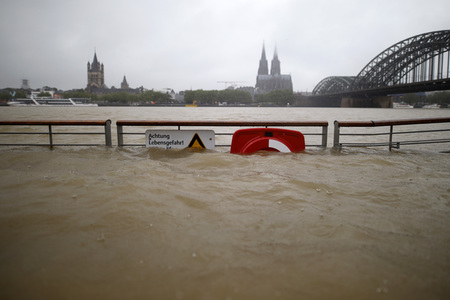 Unwetter in Köln