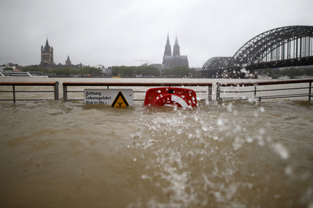 Unwetter in Köln