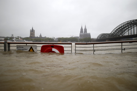 Unwetter in Köln
