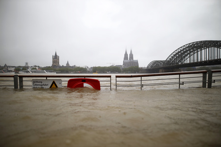 Unwetter in Köln