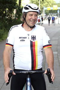 Zieleinlauf der HerzRadtour in Hamburg