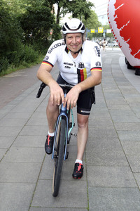Zieleinlauf der HerzRadtour in Hamburg
