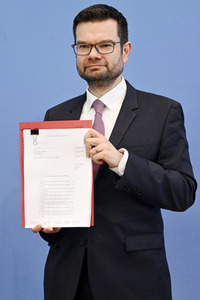 Pressekonferenz zur Verfassungsbeschwerde der FDP gegen Staatstrojaner in Berlin