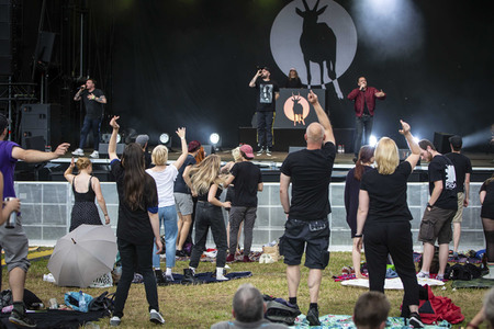 Konzert der Antilopen Gang in Erfurt
