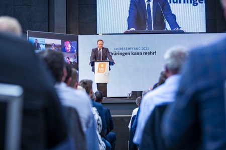 CDU Thüringen Jahresempfang 2021 in Erfurt