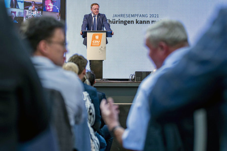 CDU Thüringen Jahresempfang 2021 in Erfurt
