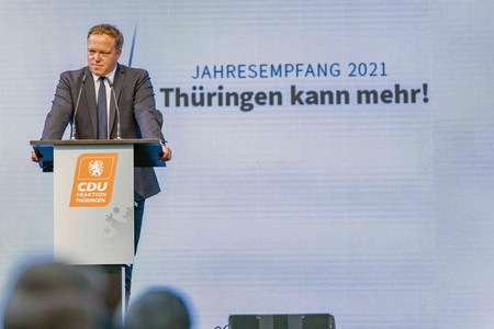 CDU Thüringen Jahresempfang 2021 in Erfurt