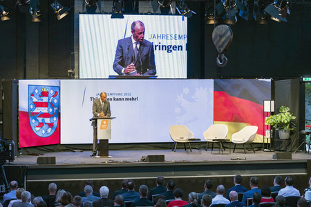 CDU Thüringen Jahresempfang 2021 in Erfurt