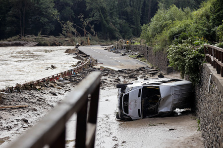Jahrhunderthochwasser in der Eifel