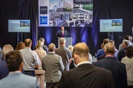 Richtfest Légère Hotel in Erfurt