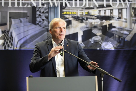 Richtfest Légère Hotel in Erfurt