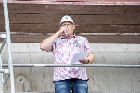 Richtfest Légère Hotel in Erfurt