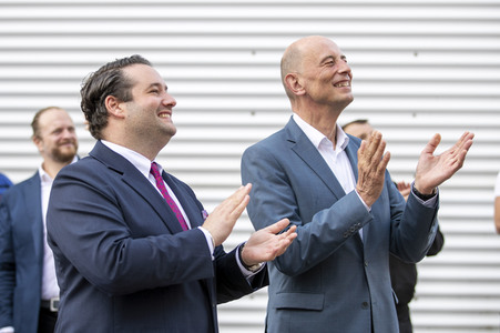 Richtfest Légère Hotel in Erfurt