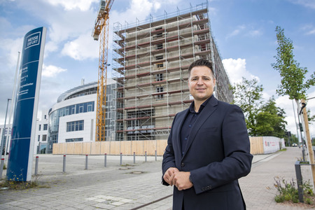 Richtfest Légère Hotel in Erfurt