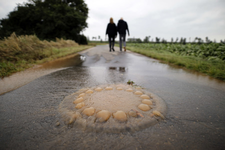 Hochwasser in Blessem
