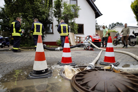 Hochwasser in Blessem