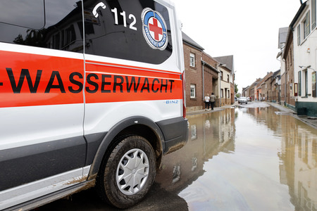 Hochwasser in Blessem