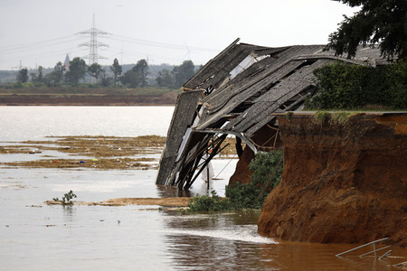 Hochwasser in Blessem