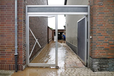 Hochwasser in Blessem
