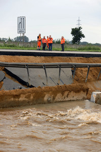 Hochwasser in Blessem