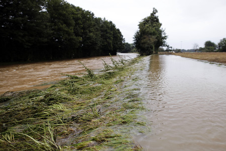 Hochwasser in Blessem