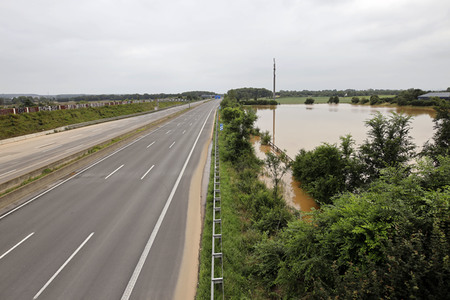 Hochwasser in Blessem