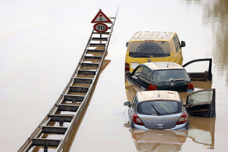 Hochwasser in Erftstadt