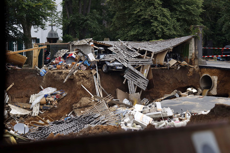 Hochwasser in Blessem