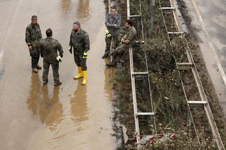 Hochwasser in Erftstadt