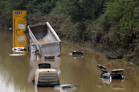 Hochwasser in Erftstadt