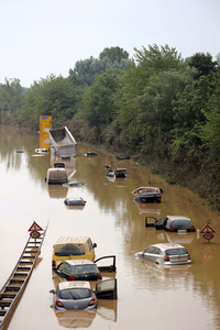 Hochwasser in Erftstadt