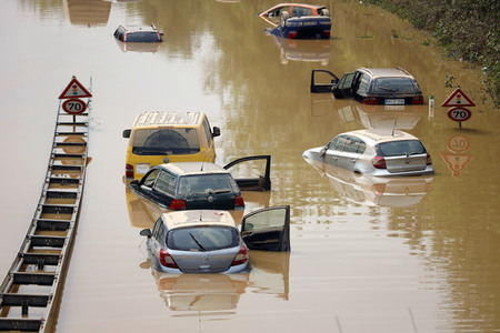 Hochwasser in Erftstadt