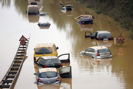 Hochwasser in Erftstadt