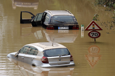 Hochwasser in Erftstadt