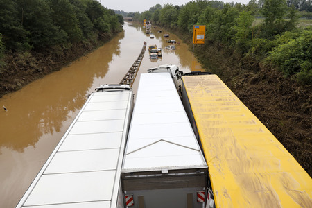 Hochwasser in Erftstadt