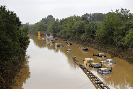 Hochwasser in Erftstadt