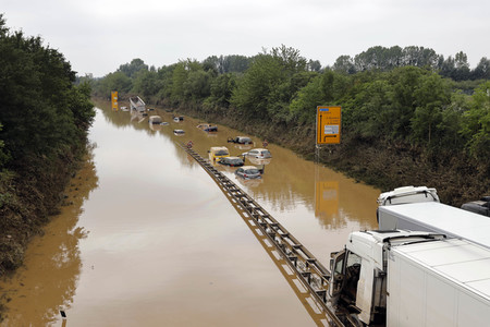 Hochwasser in Erftstadt