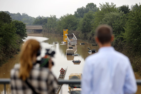 Hochwasser in Erftstadt