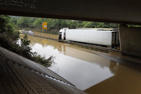 Hochwasser in Erftstadt