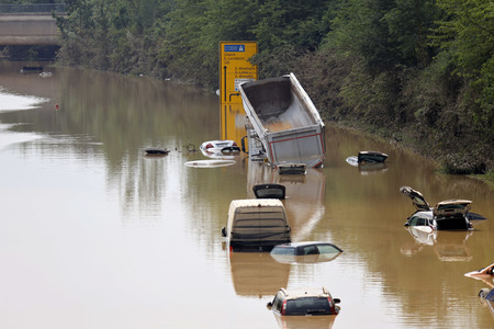 Hochwasser in Erftstadt