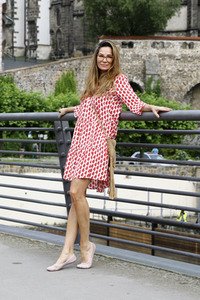 Exklusiver Fototermin mit Alexandra Kamp in Görlitz